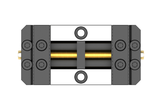 Dispositivi di bloccaggio manuali per taglio pesante Dispositivo di fresatura CNC da 155 mm