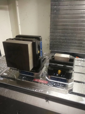 0,005 mm macchina punto zero fissaggio in acciaio duro 22KN forza di bloccaggio in alluminio