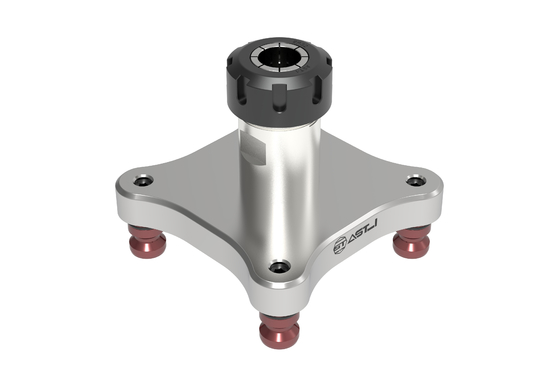 Dispositivo di bloccaggio manuale preciso Dispositivo per macchina CNC a 5 assi Alluminio super duro