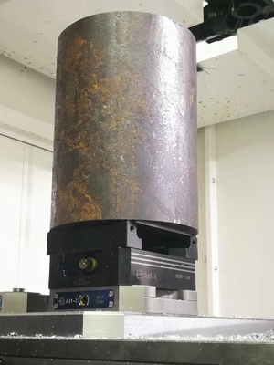 Morsa/morsa per fresatrice di precisione da 155 mm Dispositivo di lavorazione a 5 assi