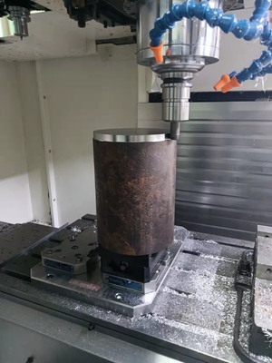 Morsa/morsa per fresatrice di precisione da 155 mm Dispositivo di lavorazione a 5 assi