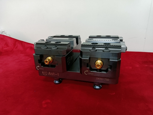 Morsa a macchina orizzontale CNC da 0,02 mm, cambio manuale a 4 assi