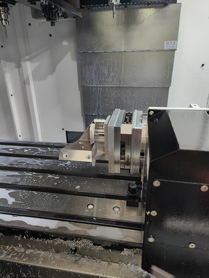 Cambio rapido di posizionamento del dispositivo di fissaggio del pezzo CNC autocentrante 18KN