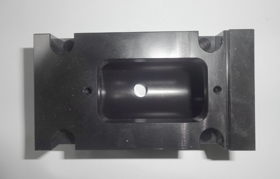 Parti di alluminio CNC personalizzate per durezza Parti di fresatura CNC anodizzate da 120 mm