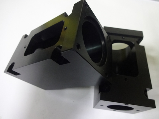 Parti di alluminio CNC personalizzate per durezza Parti di fresatura CNC anodizzate da 120 mm