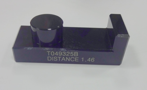 Elettrozincatura Rettifica Parti di Lavorazione CNC 100mm Metallo Acciaio 4140