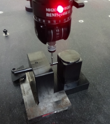 Parti lavoranti di fresatura di precisione di sabbiatura 0,01 mm Tolleranza 0,005 mm