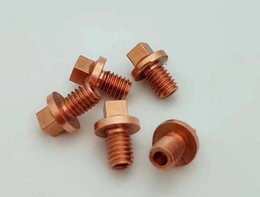 Parti di lavorazione CNC in ottone Accessori hardware per anodizzazione in titanio SGS