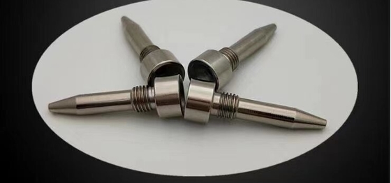 Tipo di brocciatura di ossidazione dell'acciaio delle parti di lavorazione di CNC di titanio di alta precisione