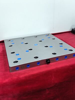 OEM 18KN Forza di bloccaggio 5 assi Fabbrica di fissaggio CNC Fabbrica di fissaggio CNC che offre stabilità del pezzo di lavoro e fissaggio nelle linee di produzione