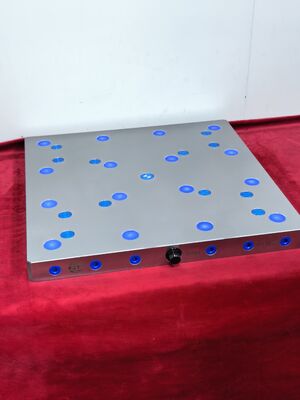 OEM 18KN Forza di bloccaggio 5 assi Fabbrica di fissaggio CNC Fabbrica di fissaggio CNC che offre stabilità del pezzo di lavoro e fissaggio nelle linee di produzione