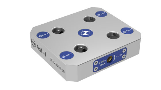 La fresatrice CNC in acciaio duro blocca la forza di bloccaggio di 2,0 kg 18KN