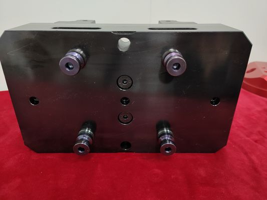 Morsa autocentrante a 5 assi in acciaio legato per dispositivi multi asse di potenza compatta